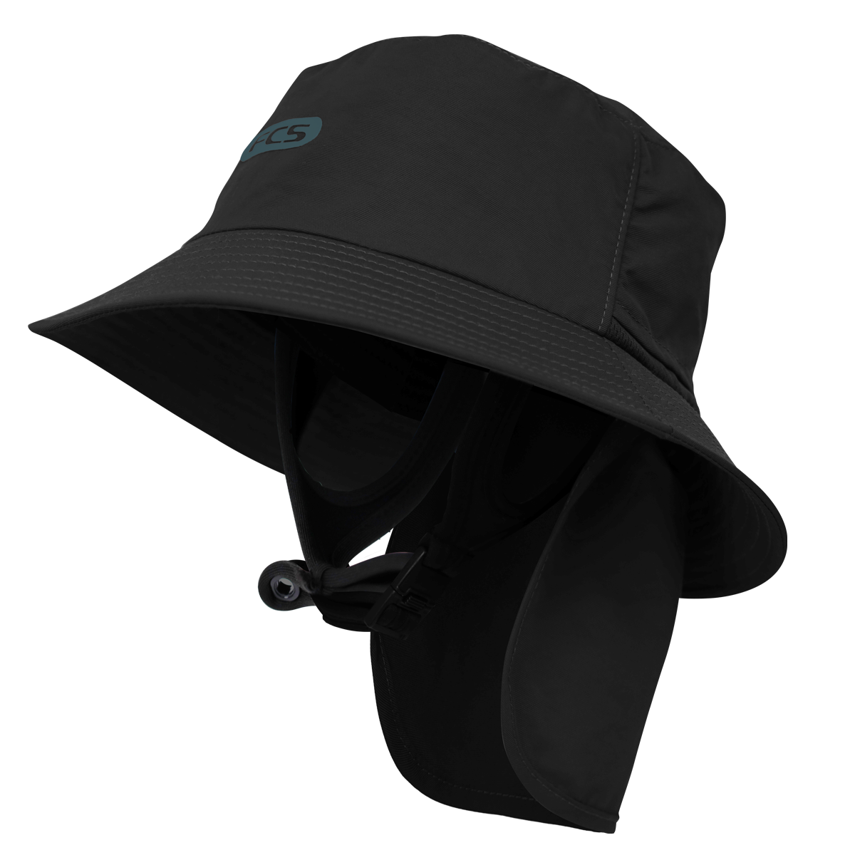 FCS Essential Surf bucket hat - Black Teal
