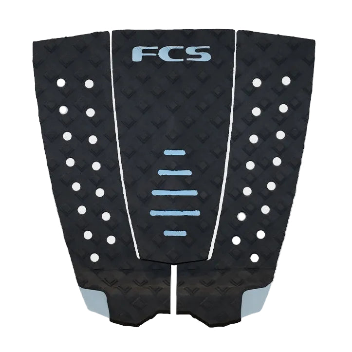 FCS Yago Dora surfboard tail traction pad - Charcoal Flux