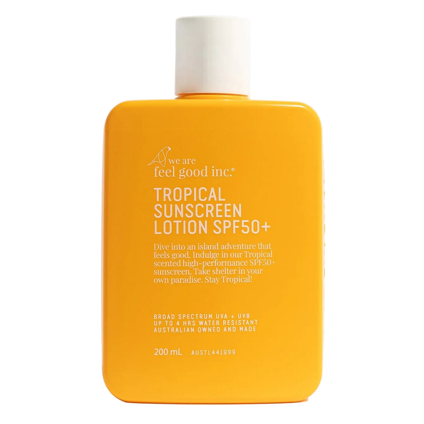 Feelgood Tropical Sunscreen 200ml - SPF50