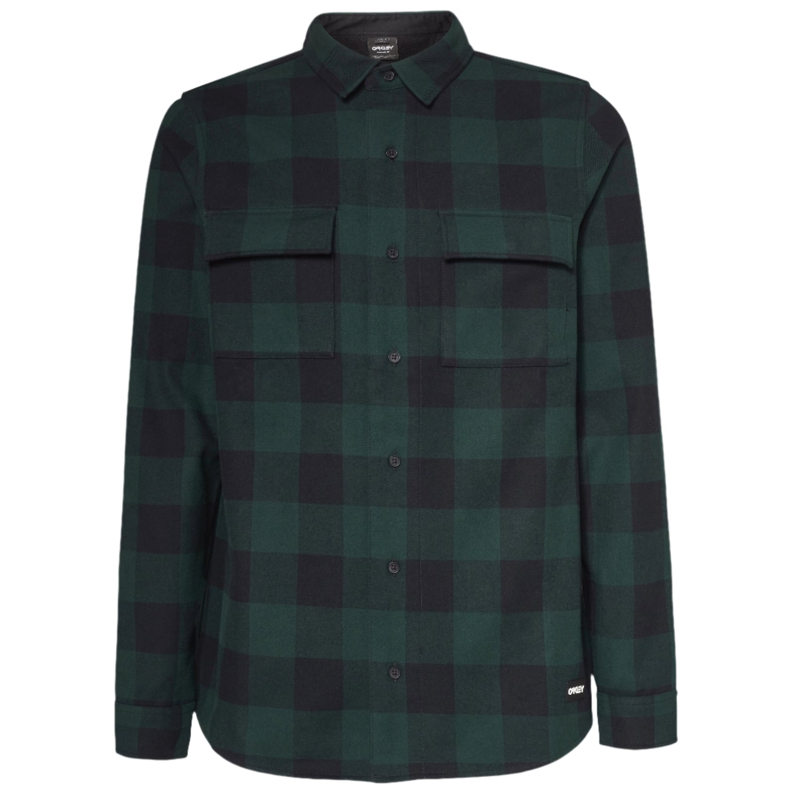 OAKLEY Bear Cozy Flannel shirt - Hunter Green/Black Check