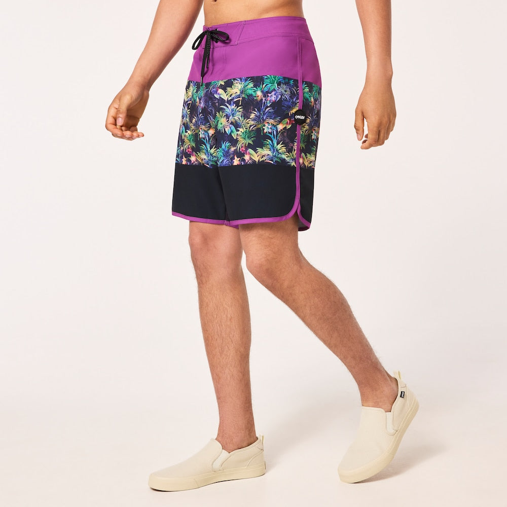 Oakley Neo Palms 19 Boardshort - Purple Palm Block Print