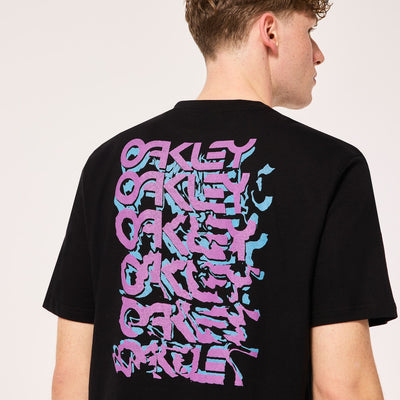 Oakley Scattered Screen B1B Mens Tshirt - Blackout