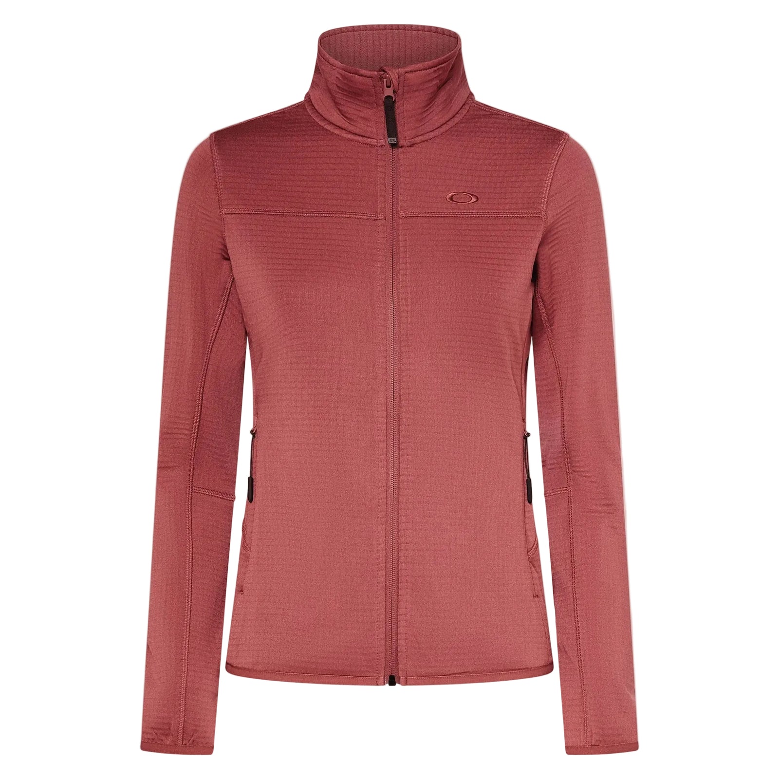 OAKLEY Canopy Full Zip Womens Sweatshirt - Rosewood