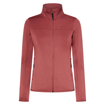 OAKLEY Canopy Full Zip Womens Sweatshirt - Rosewood
