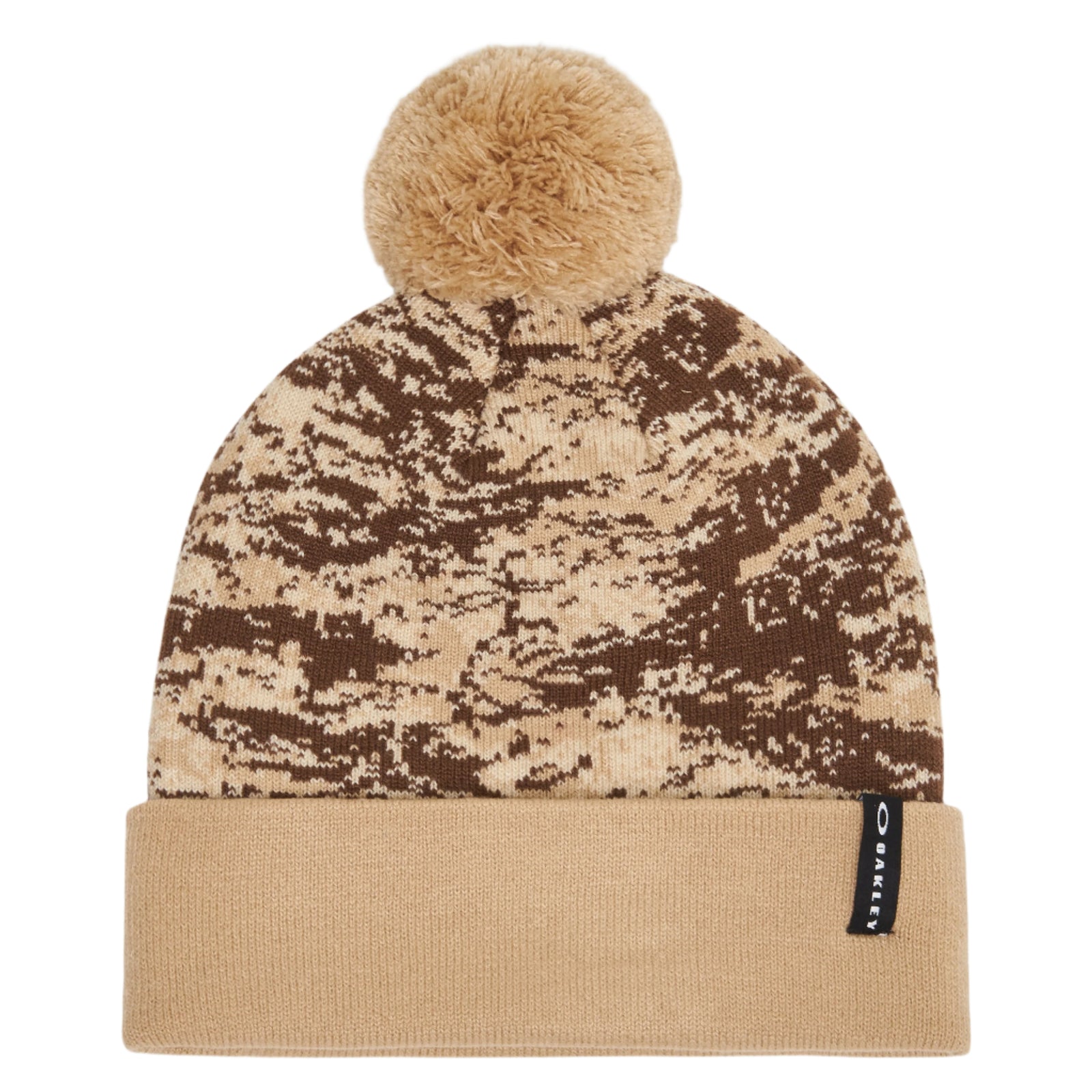 Oakley Printed Pom Beanie - Tiger Camo Desert