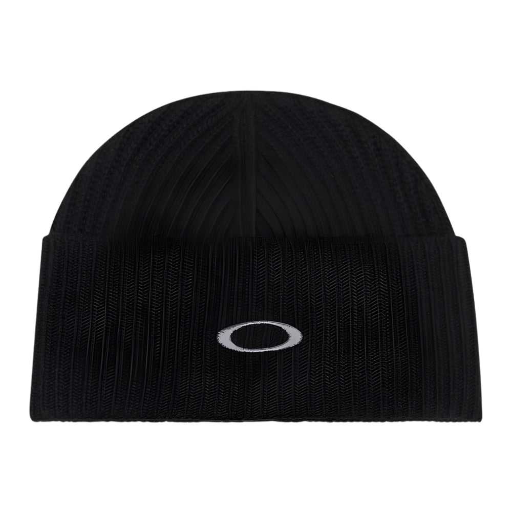 OAKLEY Ellipse Ribbed beanie - Black