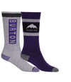 BURTON Weekend 2-pack socks - Imperial Purple - Kids