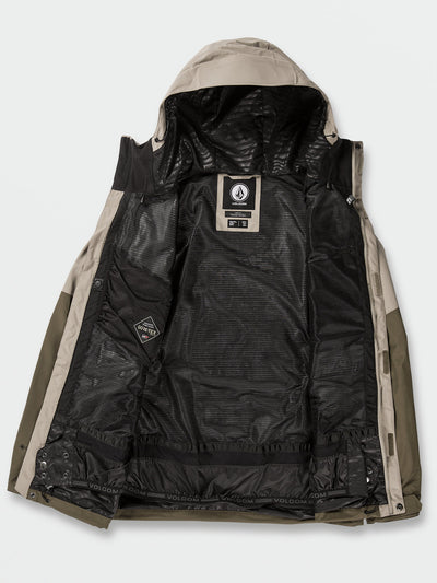 Volcom L Gore-Tex jacket - Dark Khaki
