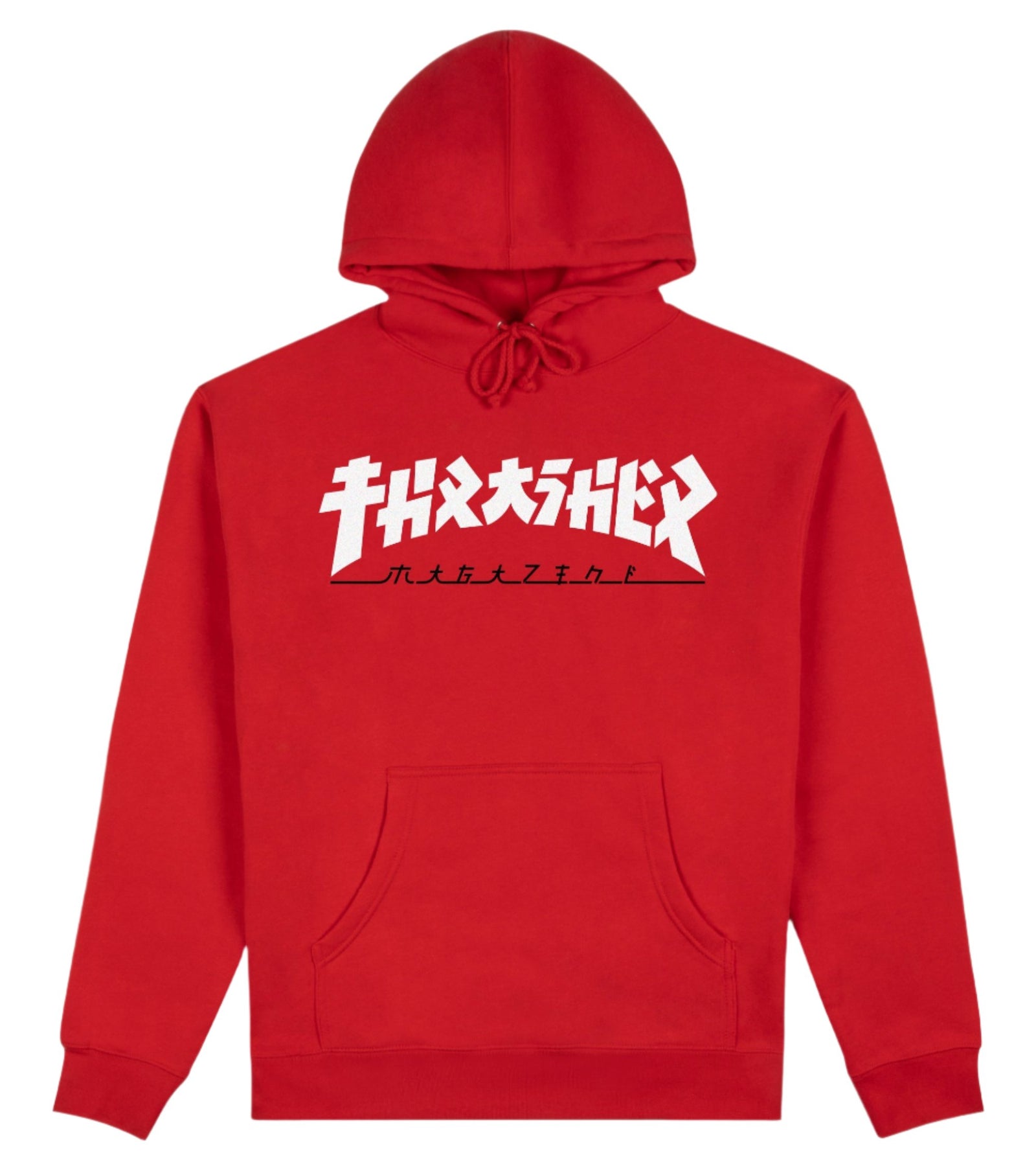 THRASHER Godzilla hood - Red