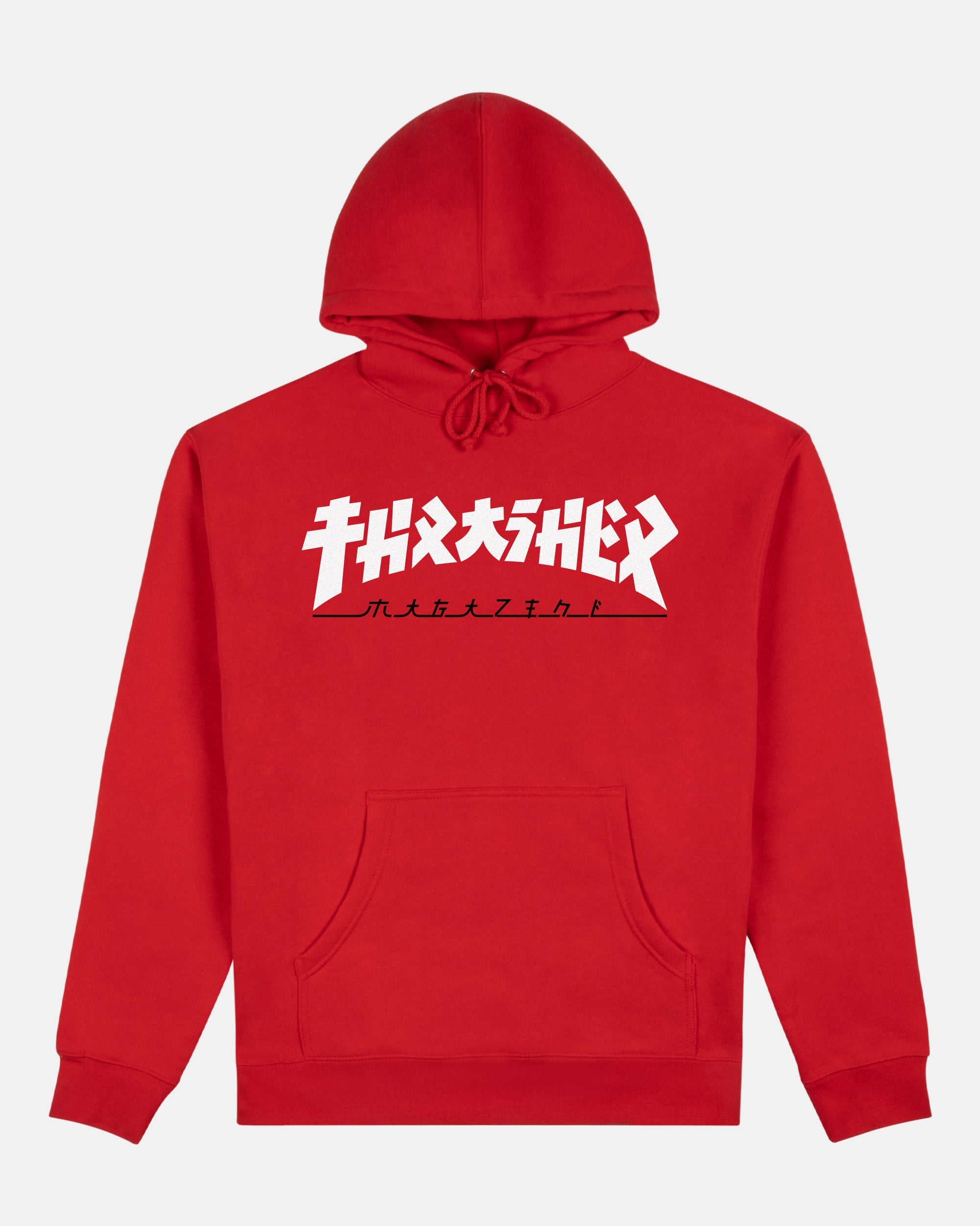 THRASHER Godzilla hood - Red