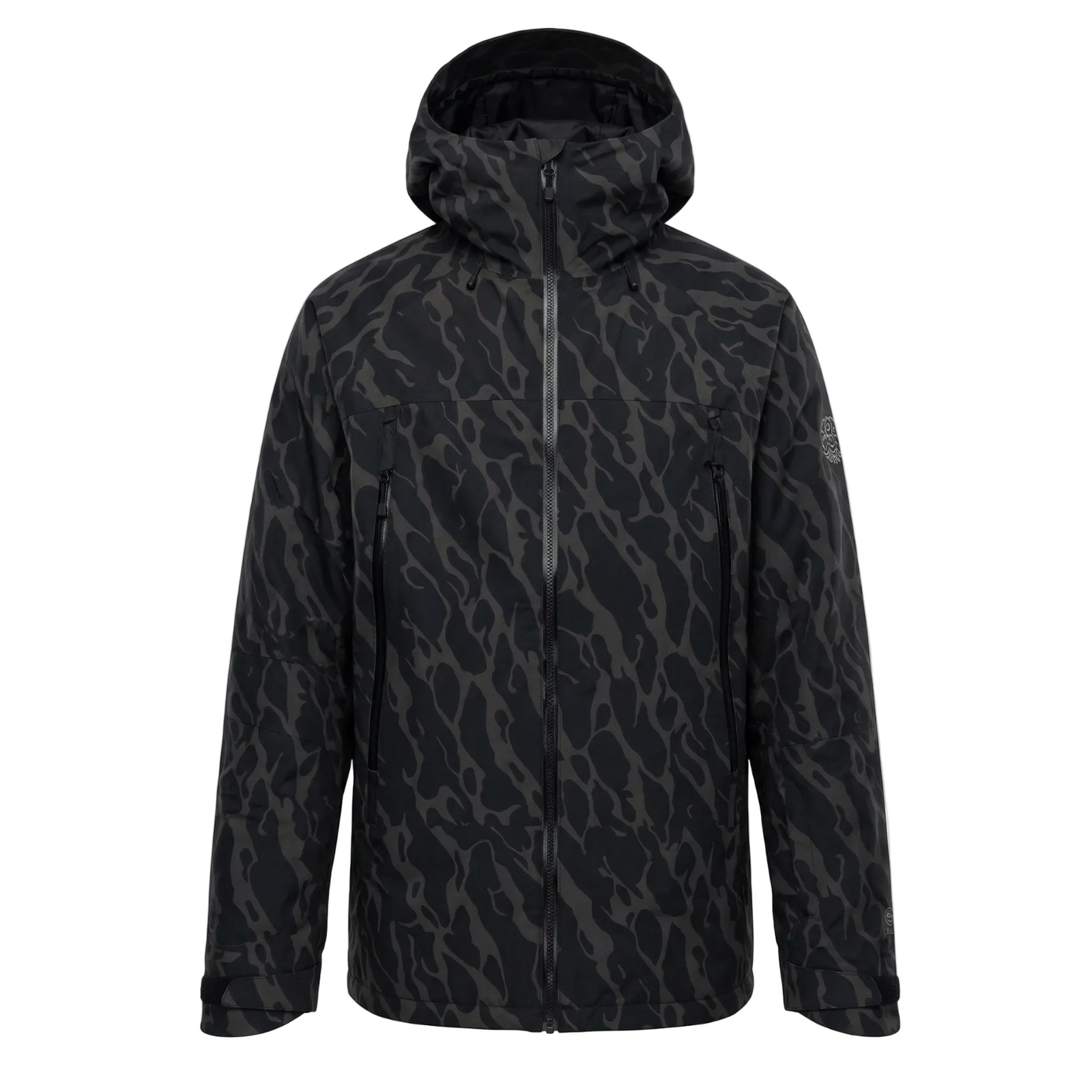 686 Smarty 3-in-1 Rodeo 3L Jacket - Mens Black Fracture