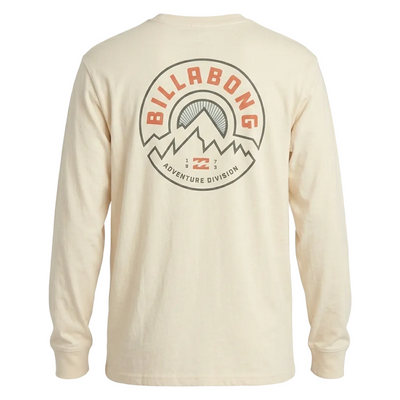 BILLABONG Rockies A/Div Premium Long Sleeve T-Shirt - Mens - Oatmeal