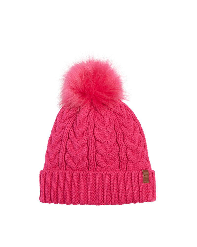 XTM Olive Beanie - Magenta