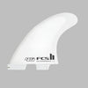 FCS II HS PC Aircore Medium White Tri Fins