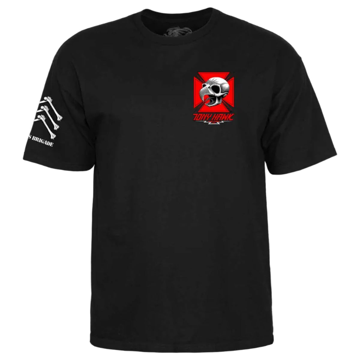 POWELL PERALTA Bones Brigade S17 Hawk tee - Black