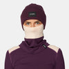 Le Bent Staple Mid Profile Beanie - Aubergine