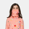 Le Bent Confetti Neck Gaiter Midweight Kids - Candy