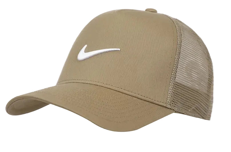 Nike Rise Structured Trucker Cap - Parachute Beige/Parachute Beige/White