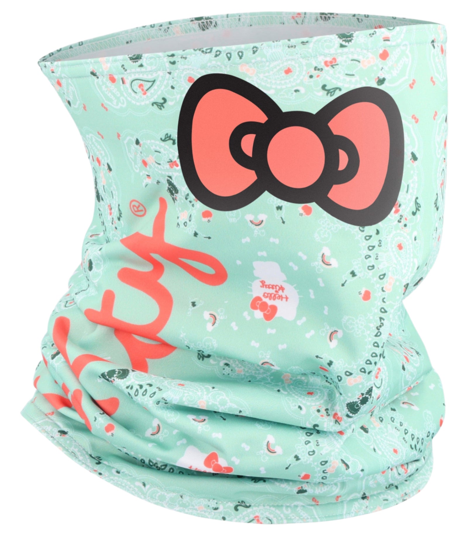 686 Double Layer Face Warmer - Hello Kitty - Seaglass Bandana