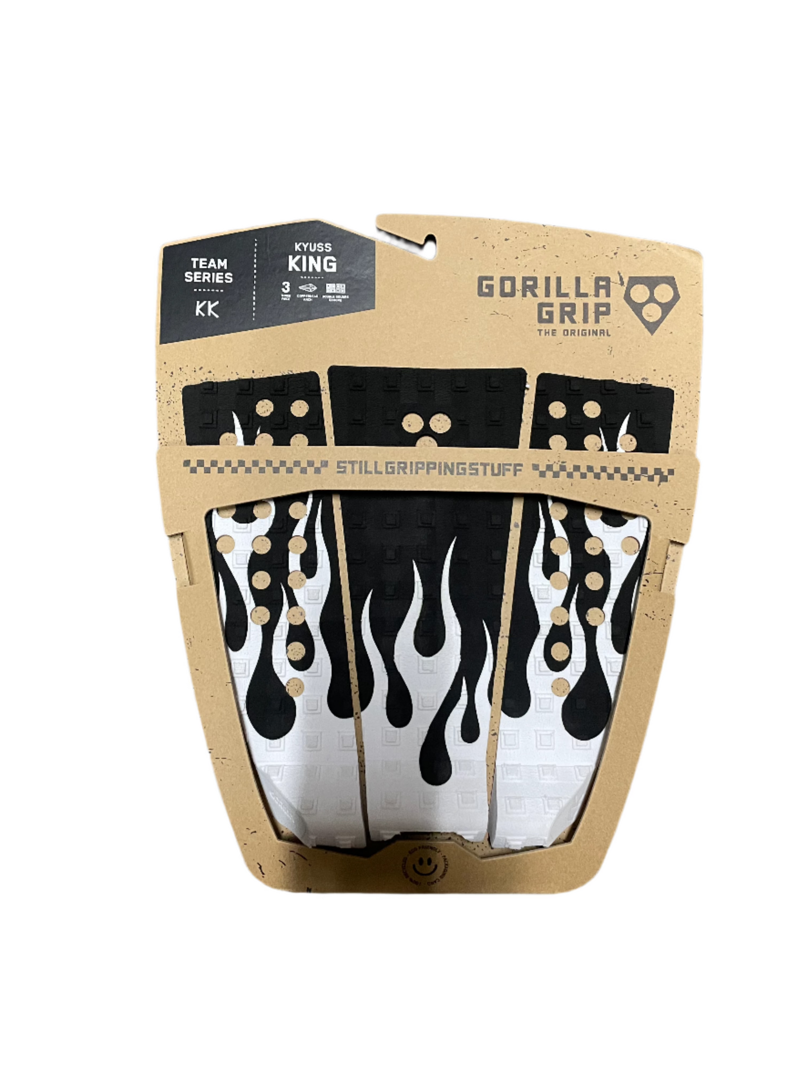 GORILLA Kyuss White Flames Deck Grip
