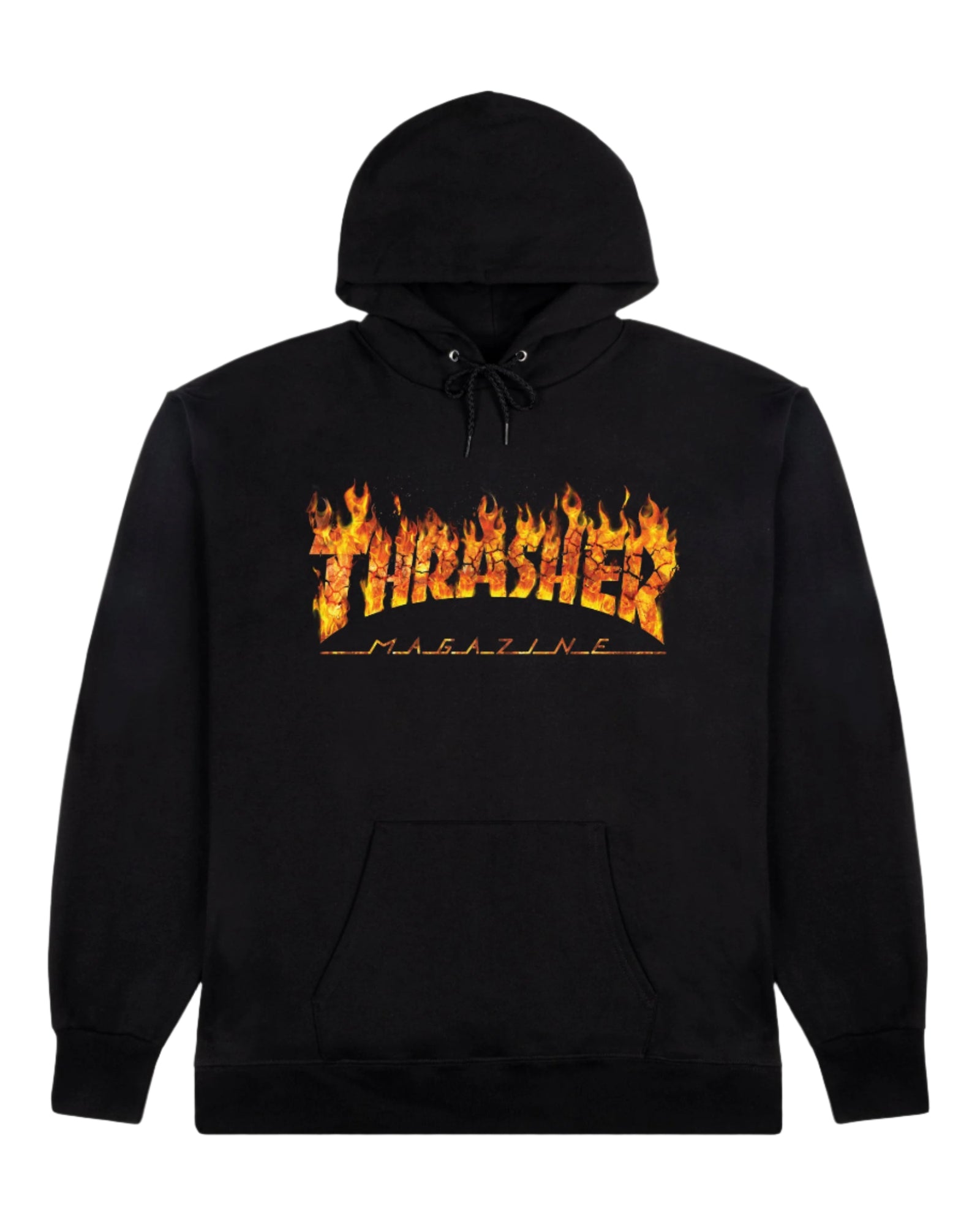 THRASHER Inferno hoodie - Black