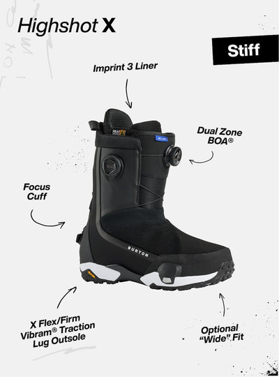 BURTON Highshot X Step On snowboard boots - Mens - Black