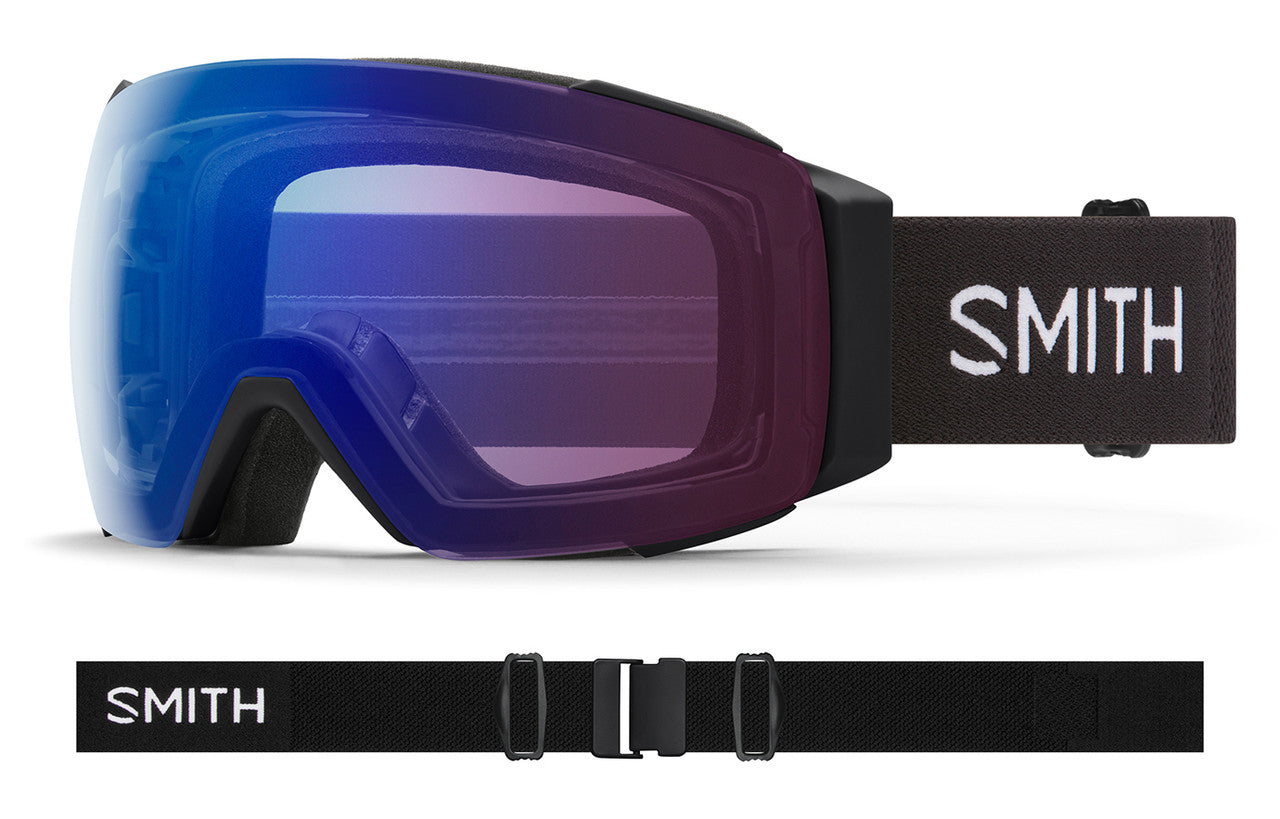 SMITH IO Mag S goggles - Black w/ Chromapop Photochromic Rose Flash