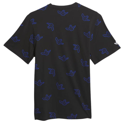 Adidas Shmoo AOP SS Tee - Black/Royal Blue