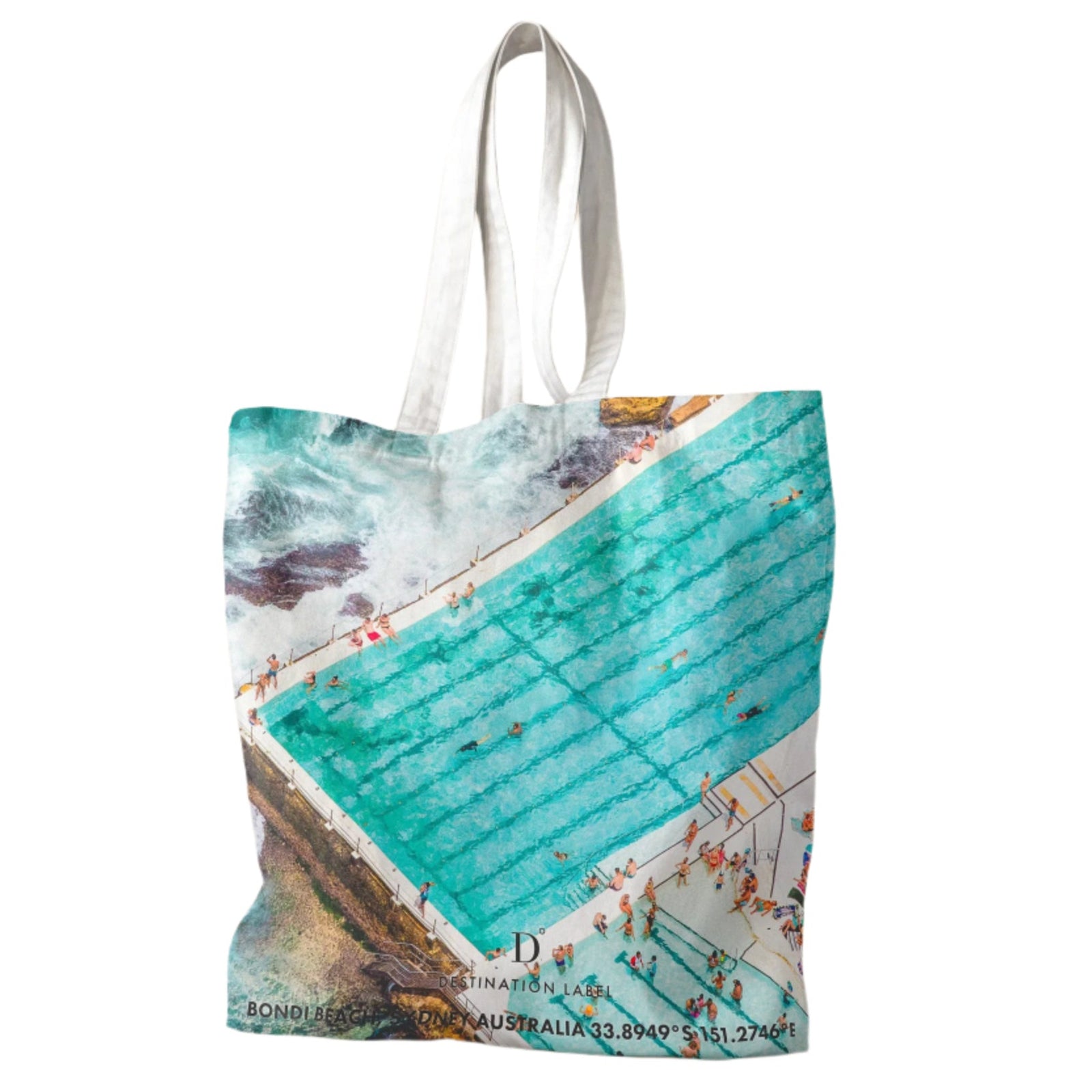 Destination Tote Bag- Icebergs Summer
