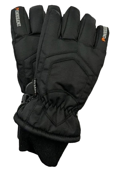 Inferno Ember Gloves Juniors - Black/Black