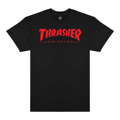 Thrasher x Spitfire Big Head Jake T-shirt - Black