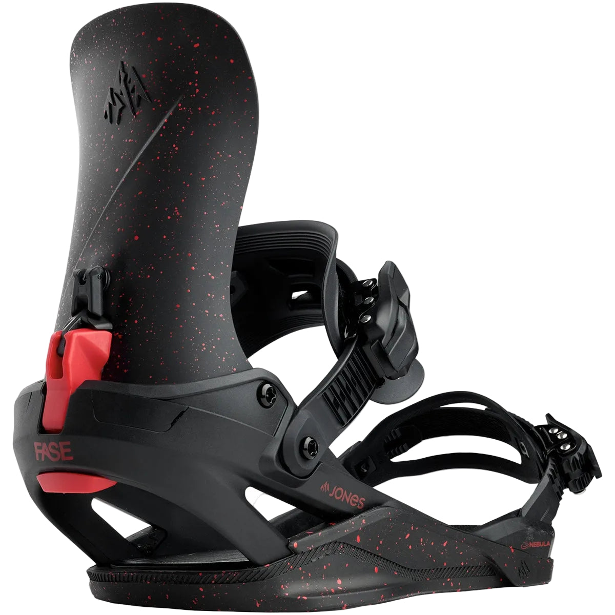 JONES Nebula FASE snowboard bindings - 2027 - Black/Red