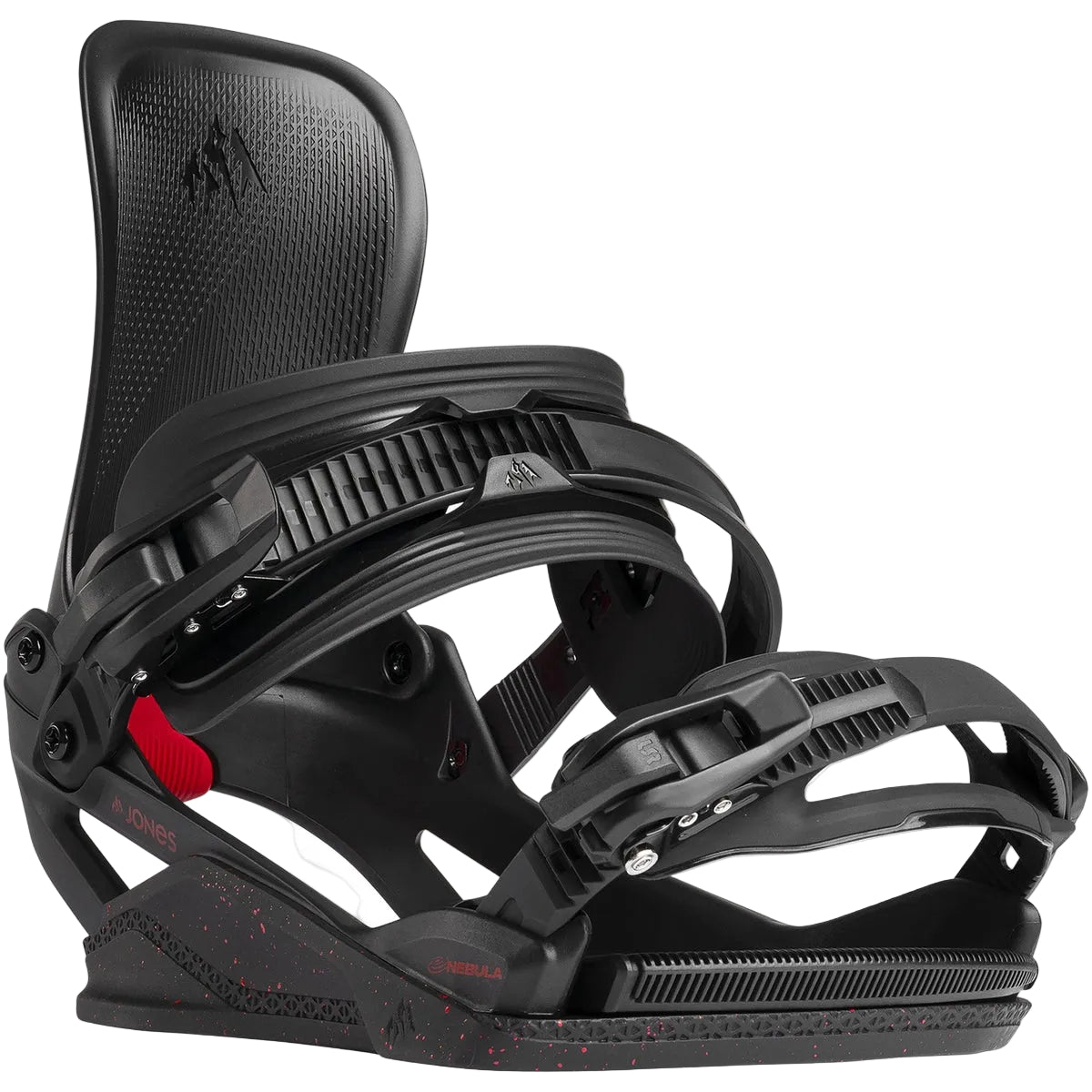 JONES Nebula FASE snowboard bindings - 2027 - Black/Red