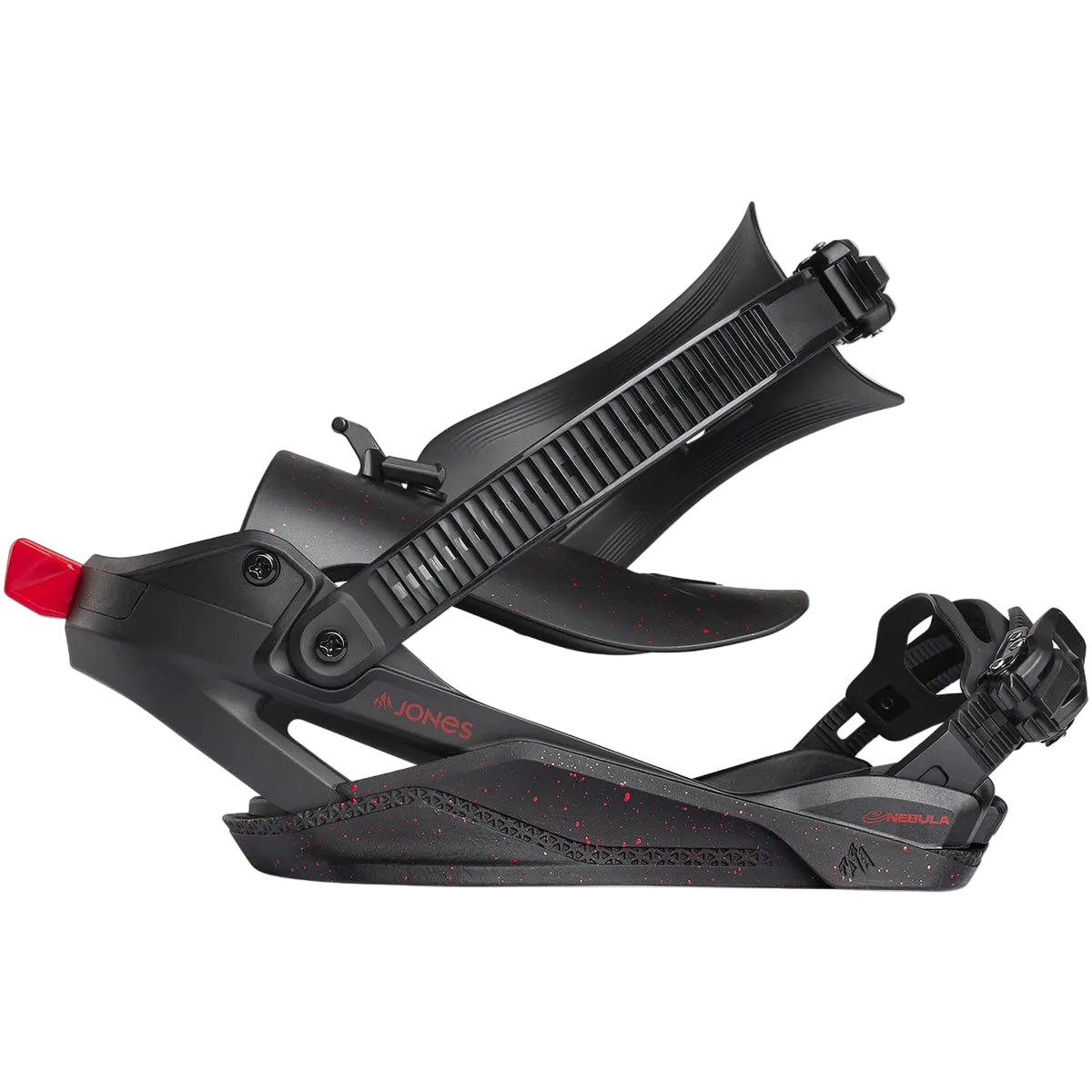 JONES Nebula FASE snowboard bindings - 2027 - Black/Red