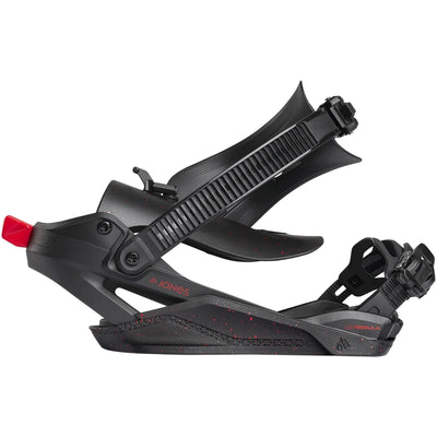 JONES Nebula FASE snowboard bindings - 2027 - Black/Red