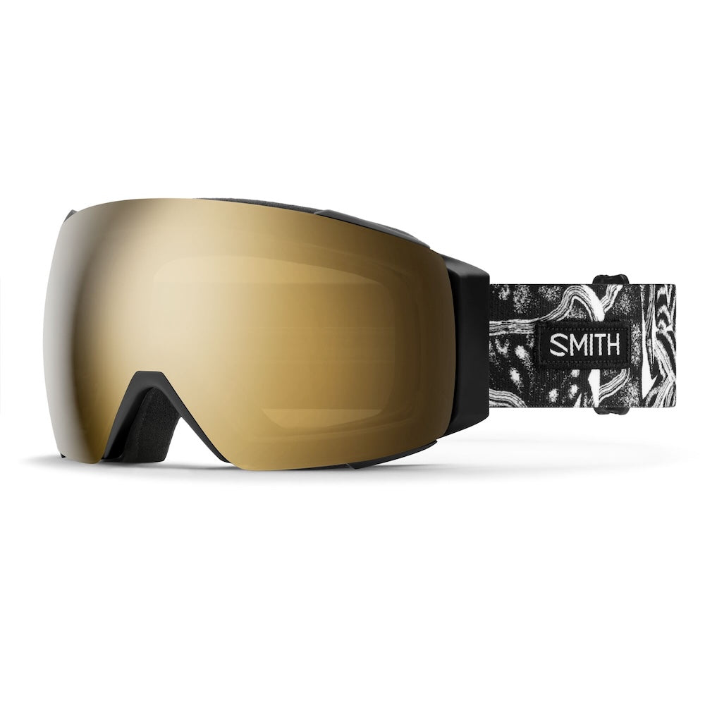 SMITH I/O Mag goggles -  Tyler Keaton Robbins Artist Series | ChromaPop Sun Black Gold Mirror