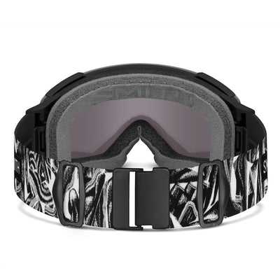 SMITH I/O Mag goggles -  Tyler Keaton Robbins Artist Series | ChromaPop Sun Black Gold Mirror