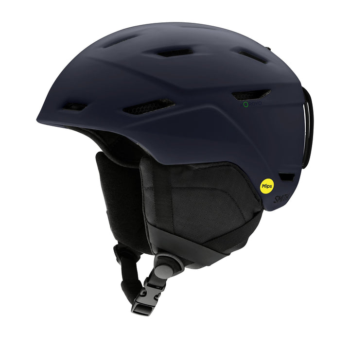 SMITH Mission MIPS Round Contour Fit Helmet - Matte Midnight Navy