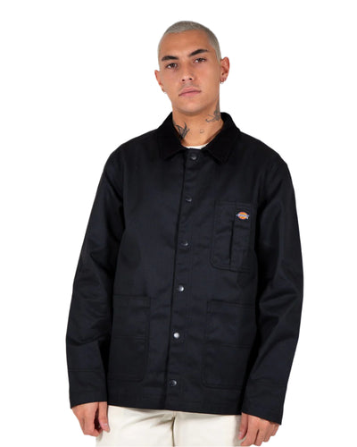 Dickies Baltimore Button Up Coat - Black