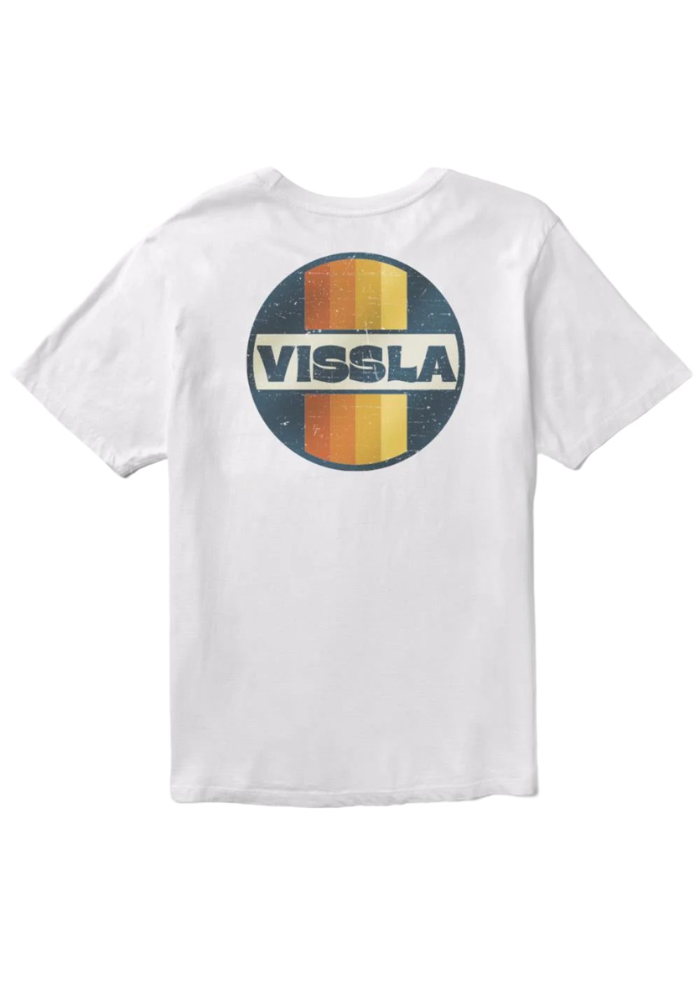 VISSLA Sky Bridge Organic Blend t-shirt boys - White