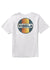 VISSLA Sky Bridge Organic Blend t-shirt boys - White