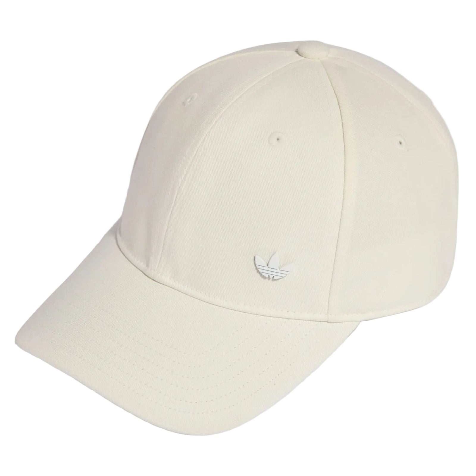 ADIDAS Everyday Icons Cap With Tonal Metal Trefoil - Cloud White