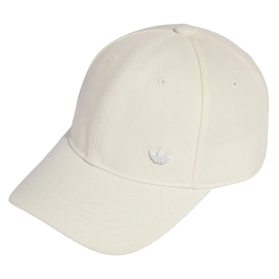 ADIDAS Everyday Icons Cap With Tonal Metal Trefoil - Cloud White