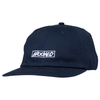 KROOKED Moon Smile Script Cap - Navy/White