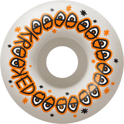 KROOKED Glow Eyes skateboard - Purple - 8.25