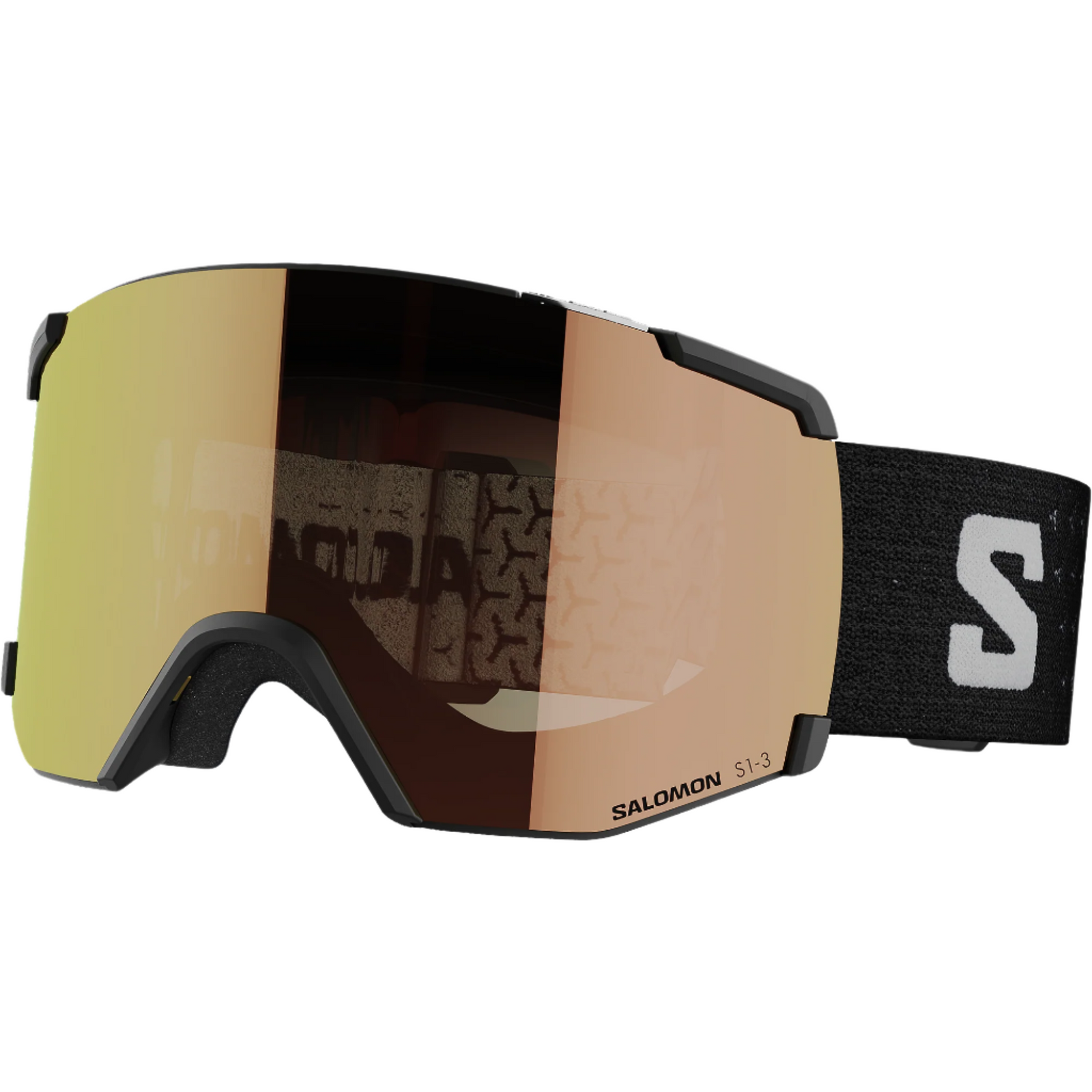 SALOMON S/View goggles - Black w/ Photochromic Red