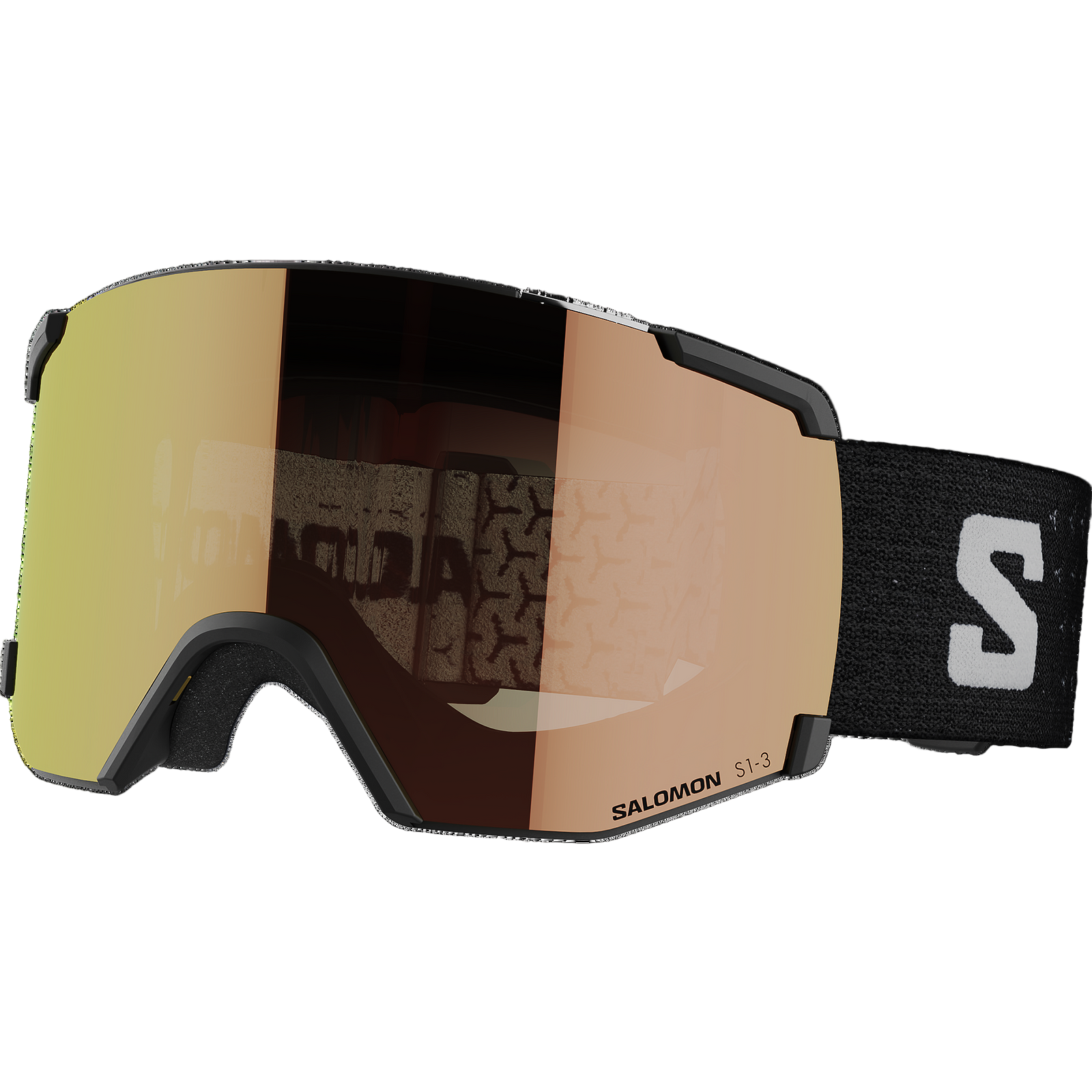 SALOMON S/View 3 goggles - Black w/ Photochromic Red