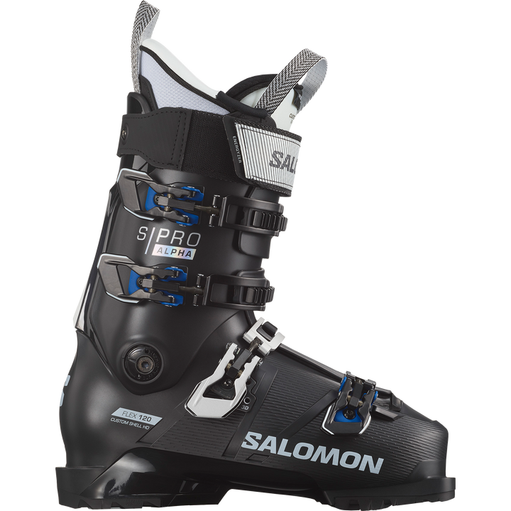 SALOMON S/Pro Alpha 120 ski boots - Mens - Black/Race Blue