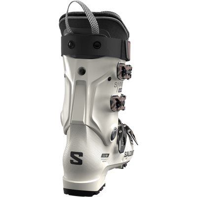 SALOMON S/Pro Supra 100 ski boots - Womens - Gray Aurora / Black / Pinkgold Met.