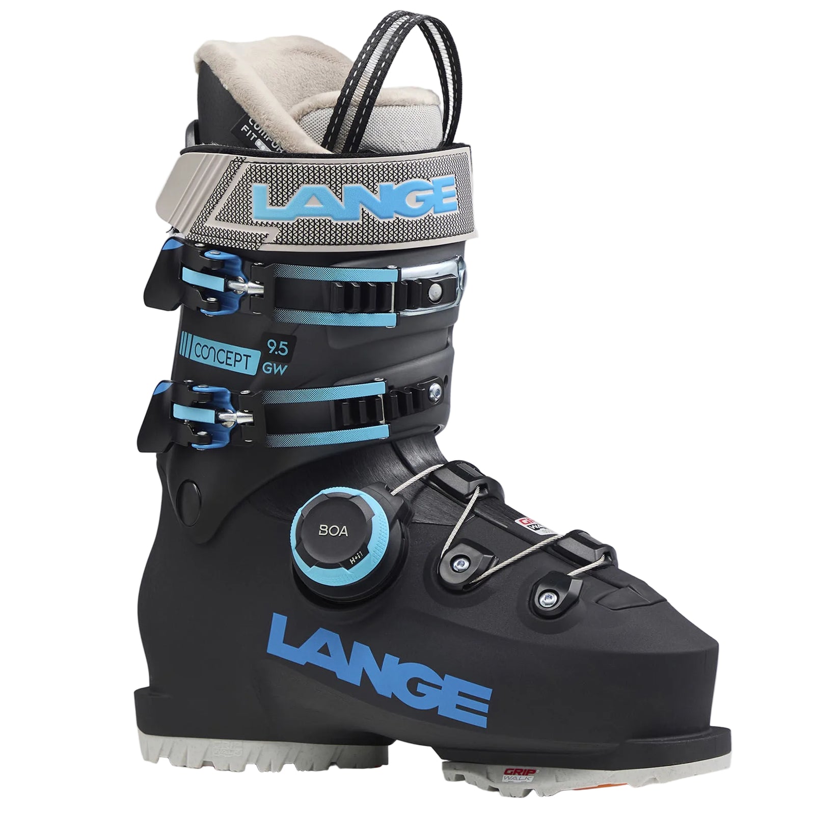 LANGE Concept 9.5 GW ski boots - Womens - Black Blue